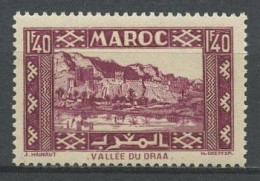 MAROC 1939  N° 185 ** Neuf MNH Superbe C 1.50 € Paysages Et Architecture Vallée Du DRAA - Unused Stamps