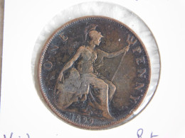 UK 1 PENNY 1899 GRANDE BRETAGNE (1171) - D. 1 Penny