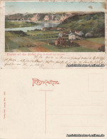 Diesbar (Elbe)-Nünchritz (Elbe) Blick über Das Dorf Zu Den Elbhängen 1900 - Diesbar-Seusslitz