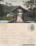 Ansichtskarte Rochsburg-Lunzenau Schloß Rochsburg Und Kettenweg 1908  - Lunzenau