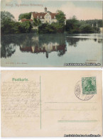 Grillenburg-Tharandt Kgl. Jagdschloß Grillenburg Colorierte Künstlerkarte 1912 - Tharandt