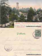 Rochlitz Rochlitzer Berg - Turm Und Steinbrüche (Handcoloriert) 1900  - Rochlitz