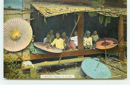 Umbrella Makers In Burma - Myanmar (Burma)