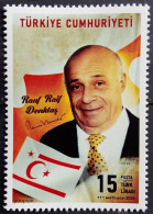 Türkiye 2024, Rauf Raif Denktas - Former President Of Northern Cyprus, MNH Single Stamp - Ongebruikt