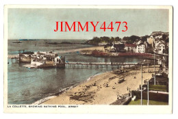 JERSEY - LA COLLETTE SHOWING BATHING POOL - Iles De La Manche - Edit. By B. B. , LONDON - St. Helier