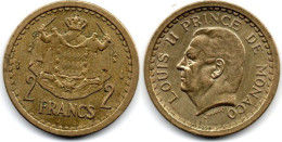 MA 31076 / Monaco 2 Francs TTB+ - 1922-1949 Louis II