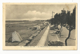Charente Maritime , Chatelaillon Plage ,la Promenade Et La Plage - Châtelaillon-Plage