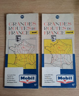 Cartes Michelin-Mobil - Grandes Routes De France Nord/Sud - Cartes Routières