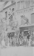 18-BOURGES- CARTE-PHOTO- MAISON DE COMMERCE- ROUSSEL- HEQUE- CHAUSSURES- A CONTRÔLER - Bourges