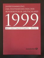 Jahressammlung Bundesrepublik Von 1999, Mit Ersttagssonderstempel - Jahressammlungen
