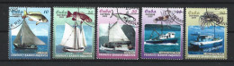Cuba 2005 Fishing Boats Y.T. 4251/4255 (0) - Usati