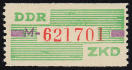 24-M Dienst-B, Billet Rot Auf Grün, ** Postfrisch - Mint
