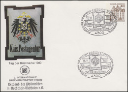 PU 111/43 BuS 40 Messe Essen & LV NRW & Tag Der Briefmarke, SSt Essen 16.11.1980 - Privatumschläge - Ungebraucht