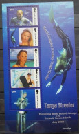 Turks And Caicos Islands 2003, Tanja Streeter, MNH S/S - Turks & Caicos (I. Turques Et Caïques)