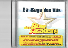 CD .stars Academy.La Saga Des Hits - Otros - Canción Francesa