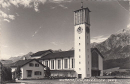 E4822) WATTENS - Tirol - Neue KIRCHE - S/W FOTO AK - Wattens