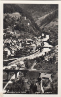 E4823) LANDECK - Tirol - Kirchturm - Brücke - Fluss - Ruine U. Häuser S/W FOTO AK - Landeck