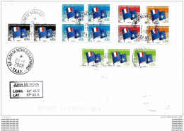 47 - 37 - Enveloppe Juan De Nova - Iles Eparses Timbres "petites Valeurs" Cachet Illustré 2008 - Altri & Non Classificati