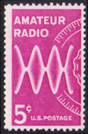 !a! USA Sc# 1260 MNH SINGLE (a3) - Amateur Radio - Nuovi