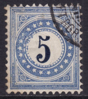 Schweiz: Portomarke SBK-Nr. 4IK (Weisses Papier, Type I, 1878-1880) Gestempelt - Taxe