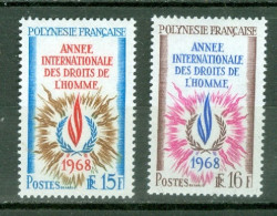 Polynésie 62/63 * * TB Droits De L'Homme - Neufs