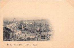 Algérie - Alger En 1838 - Le Port - Ed. Arnold Vollenweider 87 - Algiers