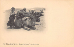 Algérie - Chargement D'un Chameau - Ed. Arnold Vollenweider 73 - Scènes & Types