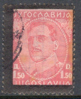 Yugoslavia 1934 Single Stamp For King Alexander Memorial Issue In Fine Used - Gebruikt