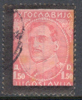 Yugoslavia 1934 Single Stamp For King Alexander Memorial Issue In Fine Used - Gebraucht