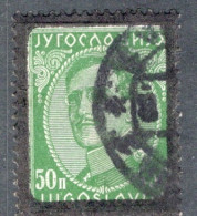 Yugoslavia 1934 Single Stamp For King Alexander Memorial Issue In Fine Used - Usados