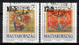 Hongrie 1993 Mi 4238-9 (Yv 3408-9), Obliteré, - Oblitérés