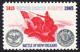 !a! USA Sc# 1261 MNH SINGLE (a3) - Battle Of New Orleans - Nuovi