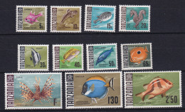 Tanzania: 1967/73   Fish Selection To 2s 50   MNH - Tanzania (1964-...)