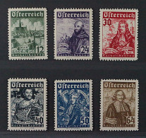 Österreich  557-62 **  Katholikentag 1933, Komplett, Postfrisch, KW 440,- € - Unused Stamps