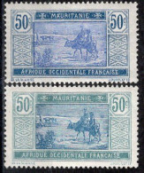 Mauritanie Timbres-poste N°45* & 46* Neufs Charnières TB Cote : 2€00 - Ungebraucht