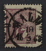 1866, SCHWEDEN 15 A, Löwe 17 Ö. Violett, Sauber Gestempelt, Kabinettstück 140,-€ - Used Stamps