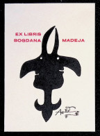 EX LIBRIS ANDRZEJ KOT Per BOGDANA MADEJA L27bis-F01 - Exlibris