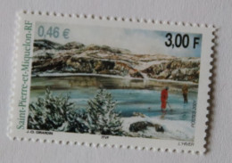 SPM 2001  Les Quatre Saisons.Paysages.Hiver  YT 745  Neuf - Neufs