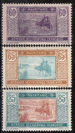 Mauritanie Timbres-poste N°47* à 49* Neufs Charnières TB Cote : 4€25 - Unused Stamps