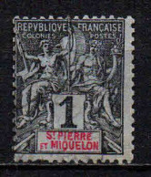 St Pierre Et Miquelon    - 1892 - Type Sage  - N° 59 - Oblit - Used - Oblitérés