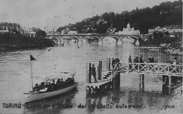 Torino - Esposizione 1911 Scalo Dei Canotti Automobili - Fiume Po