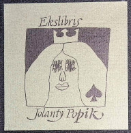 EX LIBRIS ANDRZEJ KOT Per JOLANTY POPIK L27bis-F01 - Ex-libris