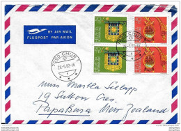 236 - 66 - Enveloppe Envoyée De Chur En Nouvelle Zélande 1982 - Superbe Affranchissement - Storia Postale