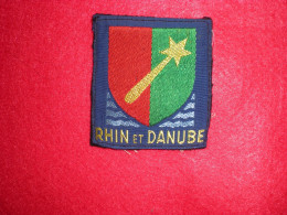 PATCH 1ERE ARMEE - RHIN ET DANUBE - WW2 - Equipement
