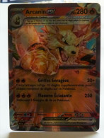 Carte Pokémon France Arcanin EX 032/198 FA Ecarlate Et Violet - NEUF - Ex