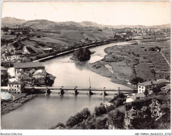 ABPP9-64-0834 - BEHOBIE - Le Pont International - L'Ile Des Faisans Et L'Espagne - Au Fond Irun Et Béhobia - Béhobie