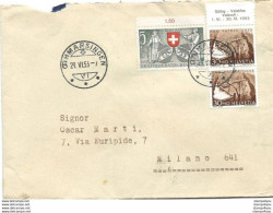 236 - 23 - Enveloppe Envoyée De Othmarsingen 1953 - Timbres Pro Patria 1953 - Cartas & Documentos