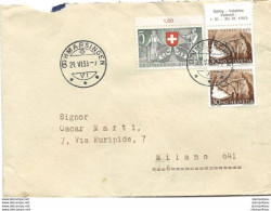 236 - 23 - Enveloppe Envoyée De Othmarsingen 1953 - Timbres Pro Patria 1953 - Brieven En Documenten