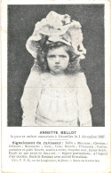 CPA Carte Postale Belgique Bruxelles Annette Bellot Enfant Assassinée Le 1 Décembre 1907  VM77762ok - Festivals, Events