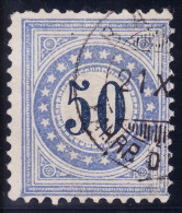 Schweiz: Portomarke SBK-Nr. 7IIK (Weisses Papier, Type II, 1878-1882) Gestempelt - Portomarken